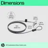 HP Nano Combination Cable Lock Photo 2