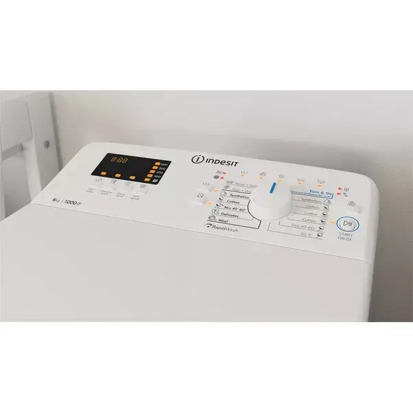 INDESIT BTW S60400 EU/N вертикальная стиральная машина Photo 9