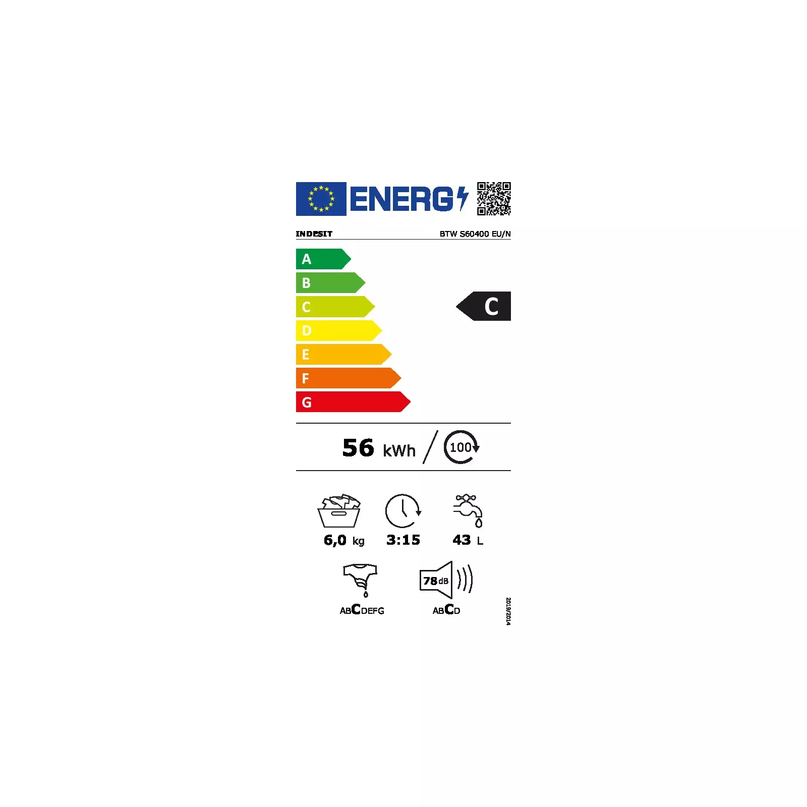 Veļas mašīna Indesit BTW S60400 EU/N Photo 14