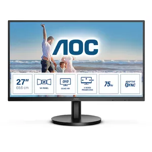 AOC Q27B3MA LED display 68,6 cm (27") 2560 x 1440 пикселей Quad HD Черный