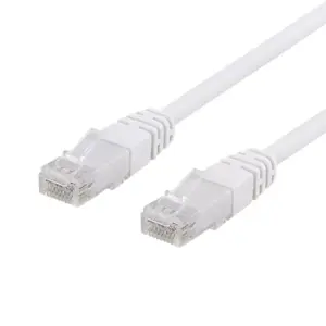 Deltaco TP-63V-CCA Cat6 U/UTP Networking Cable, 3 m, White