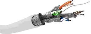 Networking cable Goobay 94218 RJ45 Cat6 305 m White