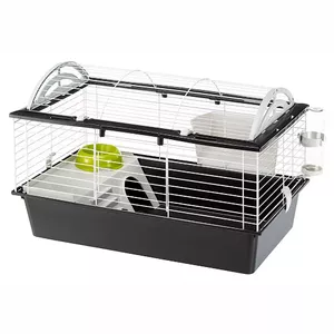 Ferplast Casita 80 Jūrascūciņa Melns, Balts