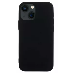 Protective silicone case Mocco for Apple iPhone 14 Plus — ultra slim, soft matte, black
