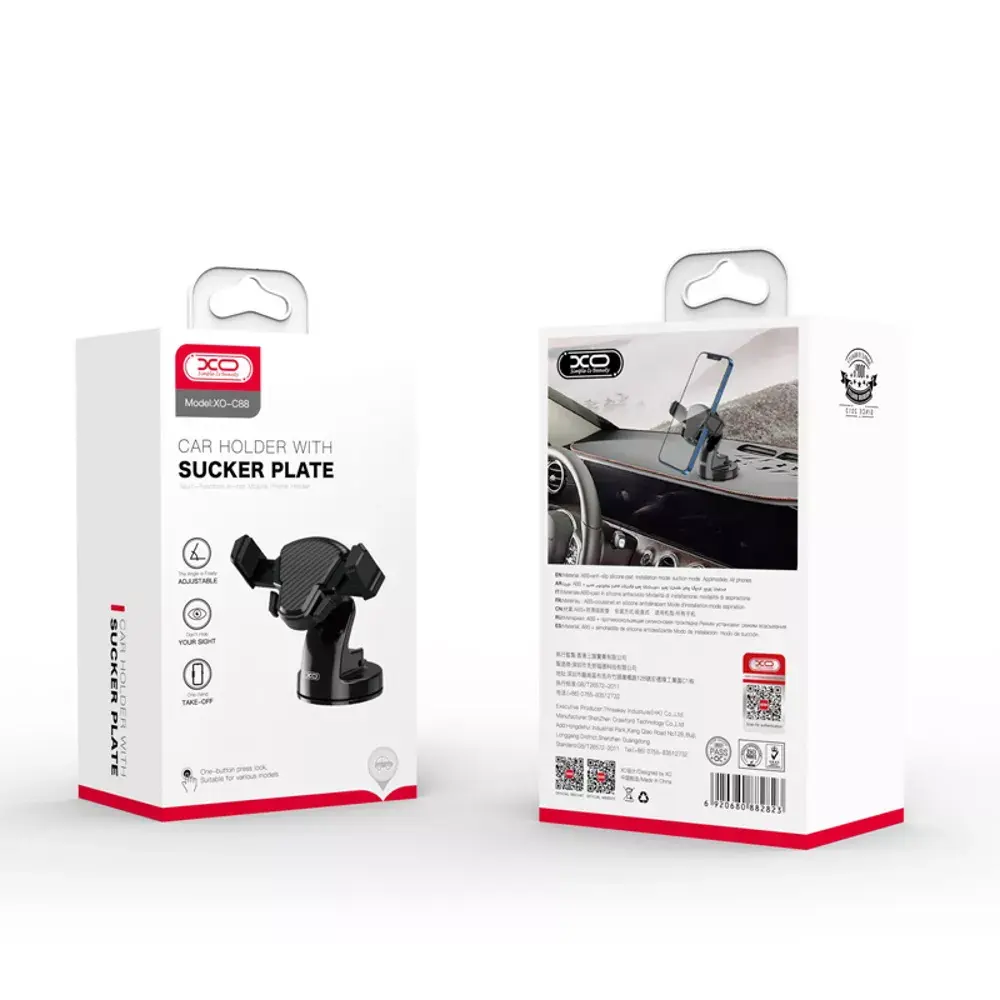 Car panel holder XO C88 One Press to Lock Photo 6