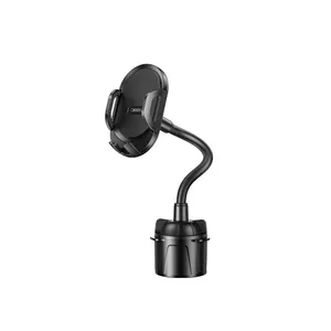 Car cup holder XO C105 adjustable neck smartphone holder, black