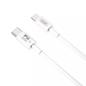USB-C to Lightning cable XO NB-Q189B PD 20W 2.0 m — white