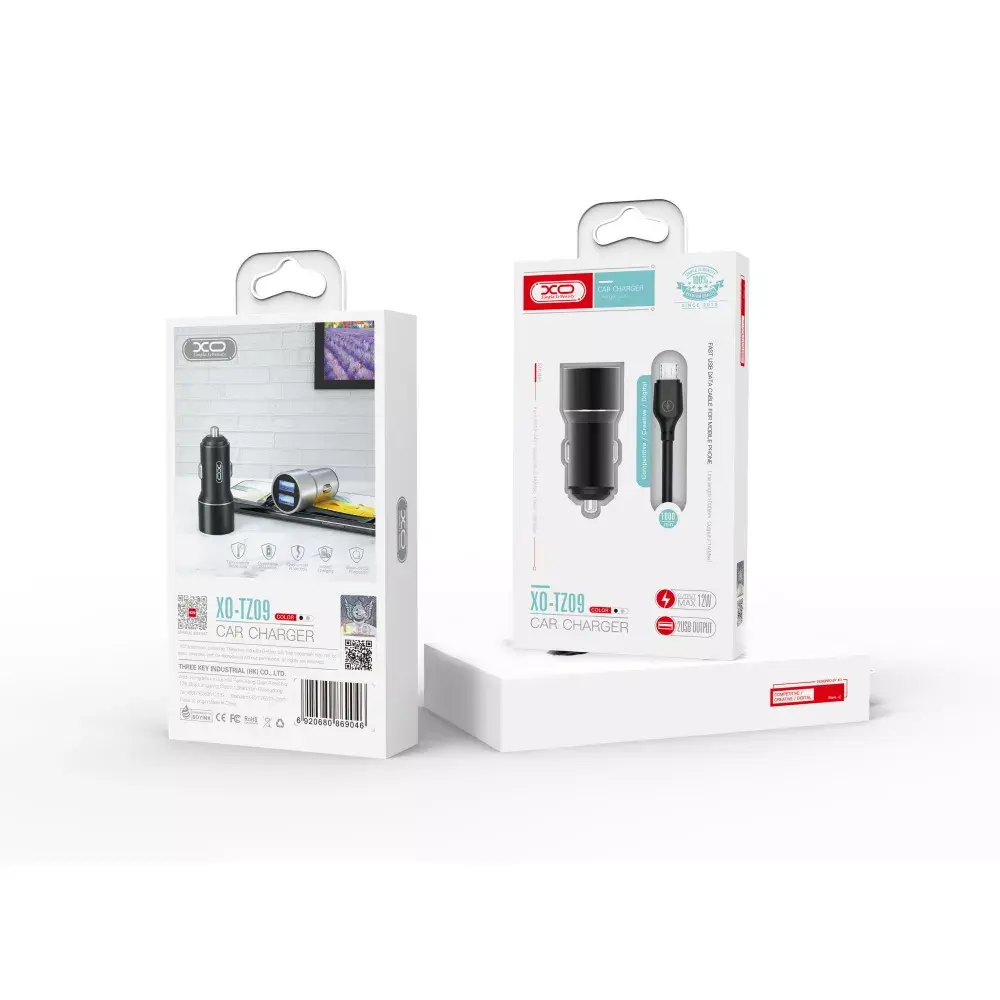 Car charger XO CC30 — 2x USB 2.4A Photo 3