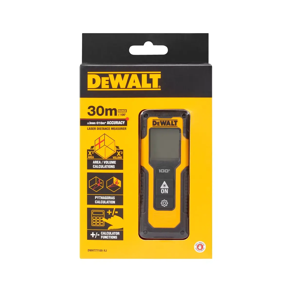 Attāluma mērītājs DeWalt DWHT77100-XJ — 2 gab. Photo 8