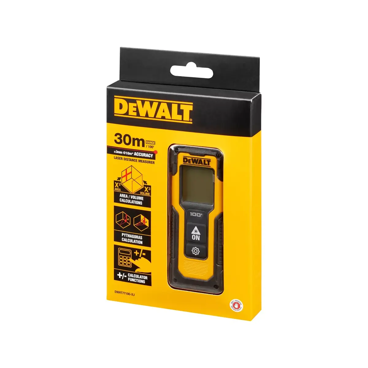 Attāluma mērītājs DeWalt DWHT77100-XJ — 2 gab. Photo 10