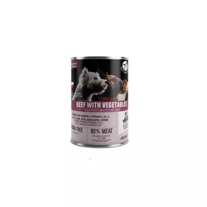 PetRepublic DOG can for Medium/Small dogs 400g chunks in gravy  with beef and vegetables