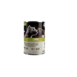 PetRepublic DOG can for Medium/Small dogs, 400g chunks in gravy with lamb