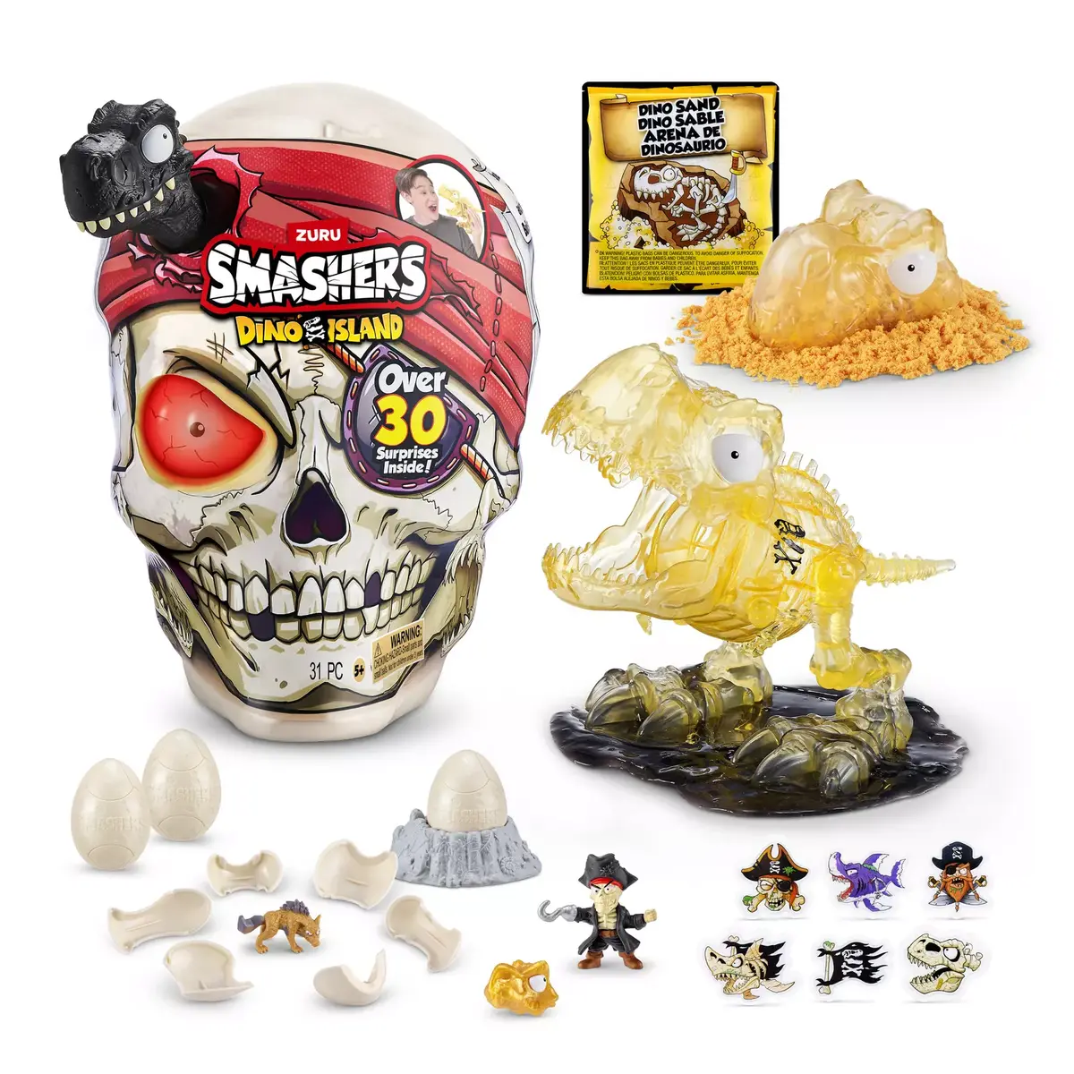 Smashers Dino Island Giant Skull ZURU