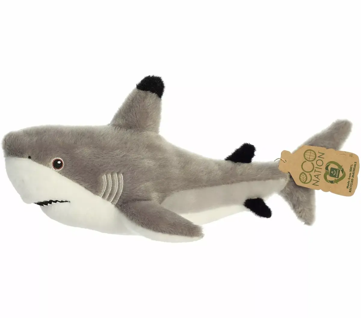 Plush shark eco nation AURORA 38 cm Photo 4