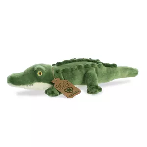 Soft toy plush alligator eco nation AURORA Eco Nation Plush Alligator 35 cm, hypoallergenic filling