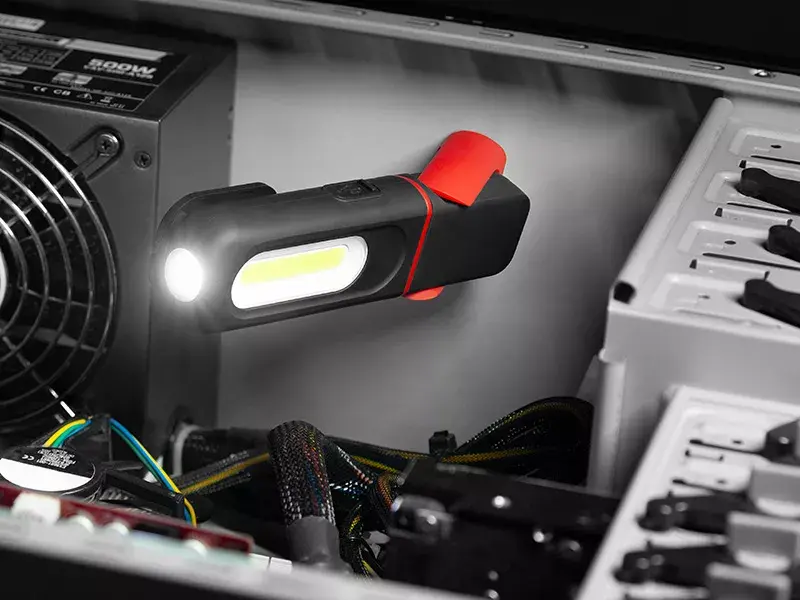 Универсальный фонарь Tracer OMNI LED Black Photo 5
