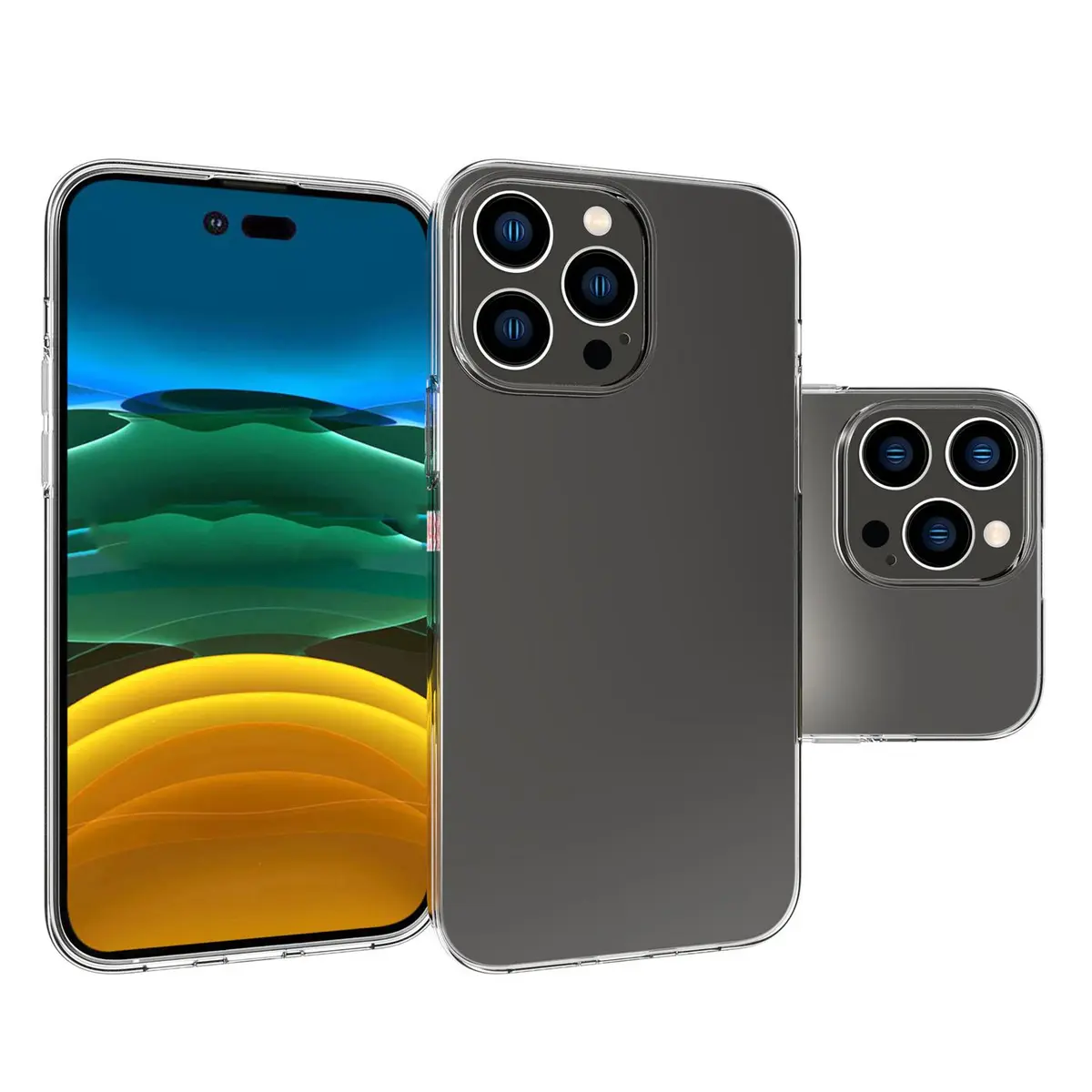 eSTUFF Cover for Apple iPhone 14 Pro Max Transparent Photo 2