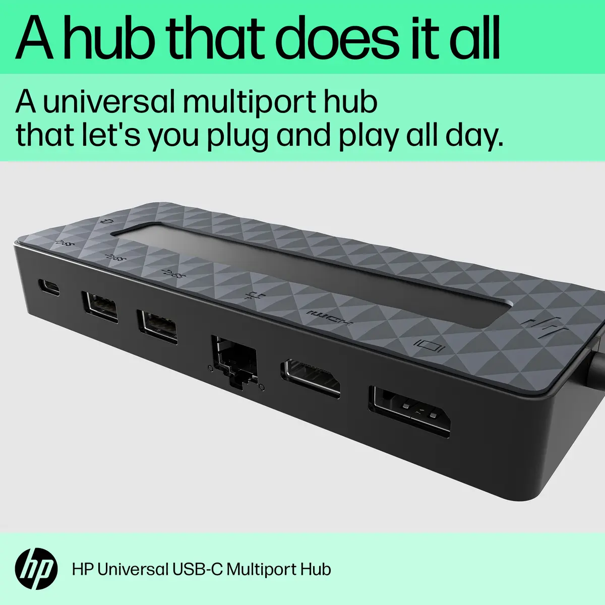 HP Universāls USB-C daudzportu centrmezgls Photo 6