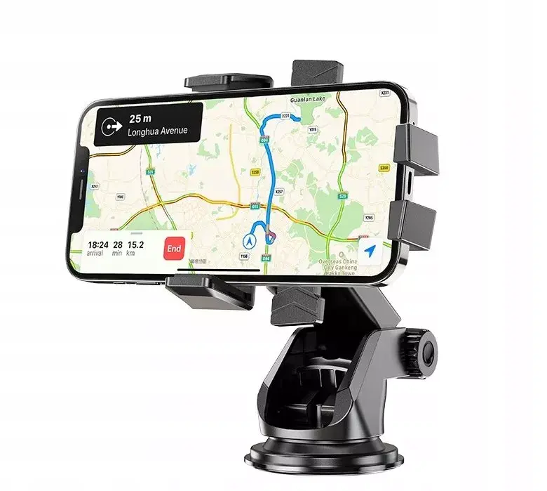 HOCO CA83 Car Phone Holder — one-button windshield/console Photo 2