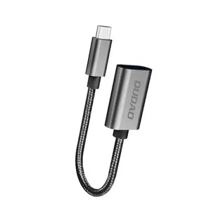 DUDAO Adapter USB L15T USB-C Silver 0.1m USB 2.0 480 Mbit/s