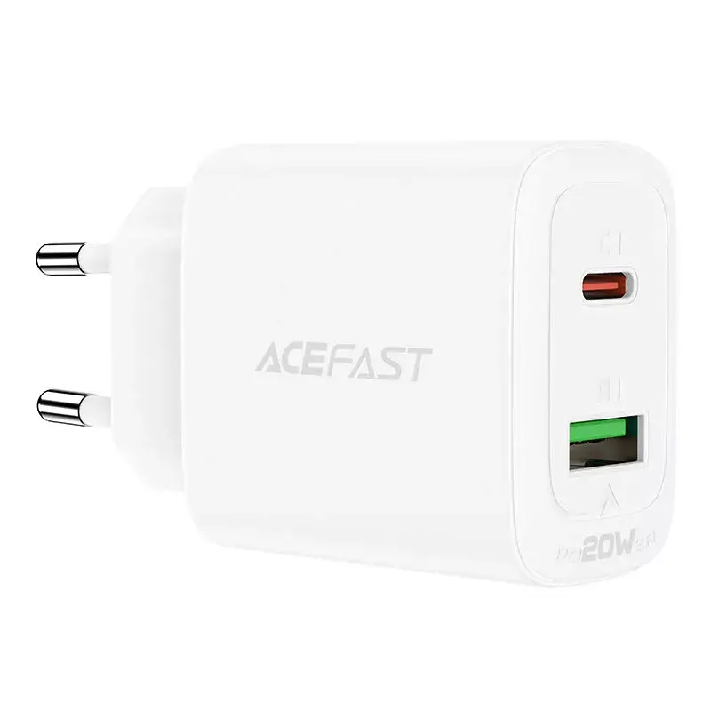Sienas lādētājs Acefast A25 20W USB‑C/USB‑A Photo 1