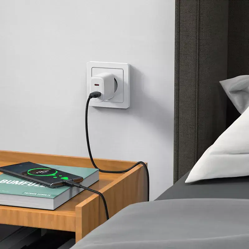 Sienas lādētājs Acefast A25 20W USB‑C/USB‑A Photo 11