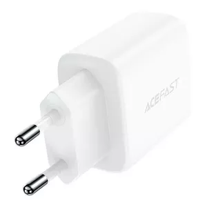 Wall charger Acefast A25 20W USB-C / USB-A with PPS, PD, QC 3.0, AFC, FCP, white