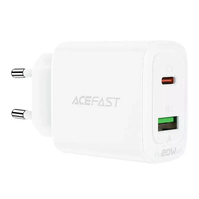 Sienas lādētājs Acefast A25 20W USB‑C/USB‑A Photo 4