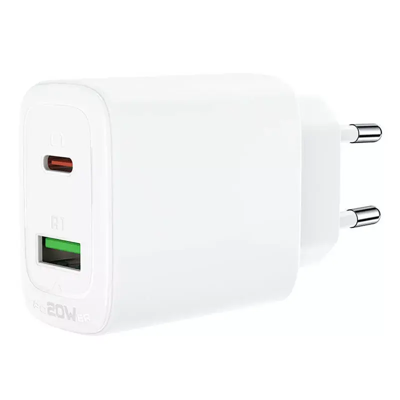 Sienas lādētājs Acefast A25 20W USB‑C/USB‑A Photo 6
