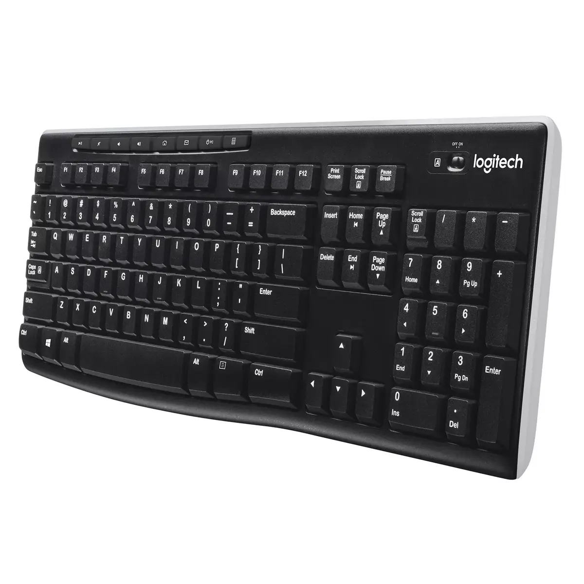 Bezvadu tastatūra Logitech K270 Photo 4