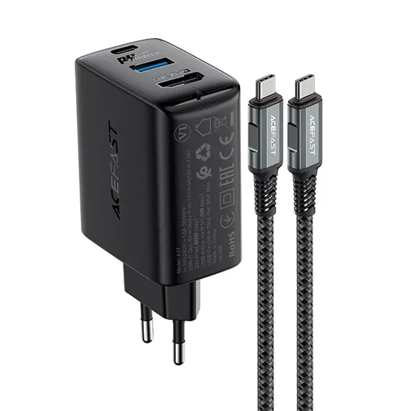 Acefast A17 65W USB‑C USB‑A HDMI 4K 60Hz Photo 3