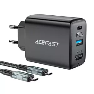 Адаптер Acefast A17 65W USB-C USB-A HDMI 4K 60Hz — мультипортовый зарядно‑видео адаптер