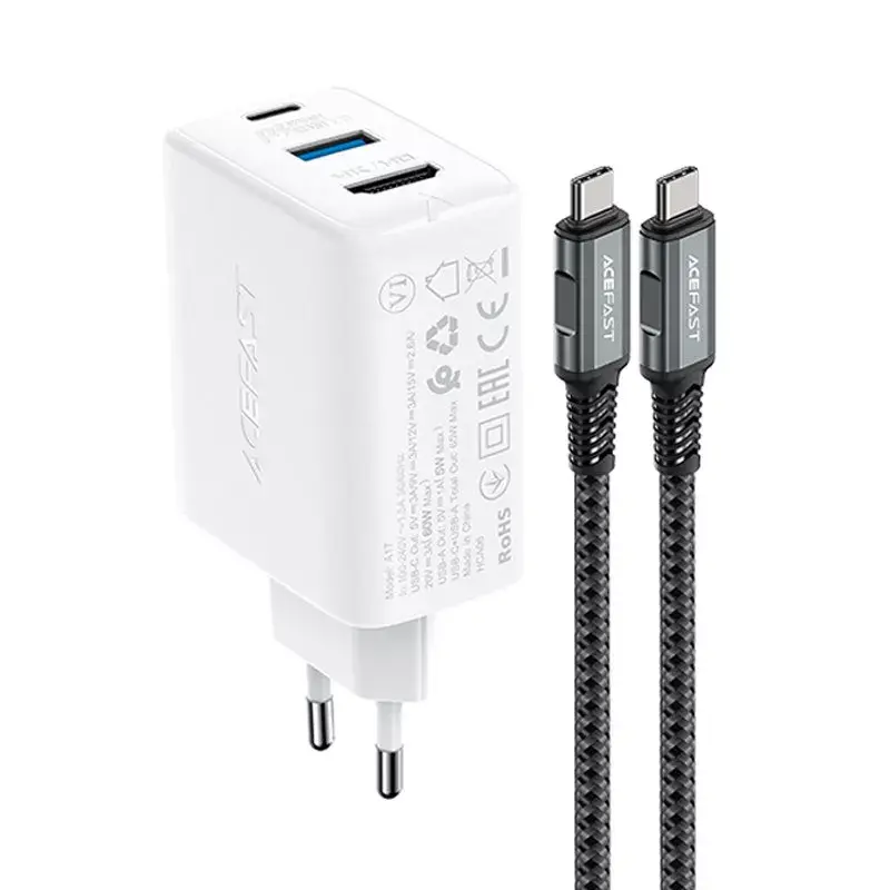 Acefast A17 65W GaN USB‑C adapteris Photo 2