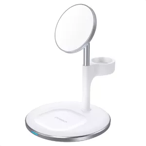 Подставка для беспроводной зарядки CHOETECH MagSafe 15W 3-в-1 — зарядка для телефона, наушников и умных часов