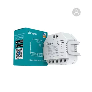 Smart switch Sonoff DUALR3 White TUV Certified AC 100-240V