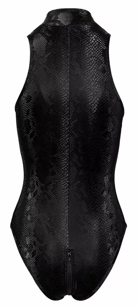 Боди Cottelli Collection S Black Body Snake Photo 8