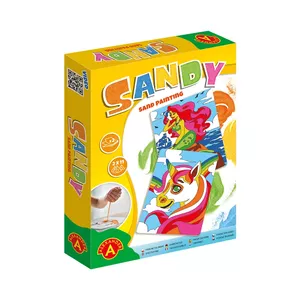 Coloring picture set Alexander Sandy Sand Painting Unicorn + Mermaid for children, age group: child, package 36×172×235 mm