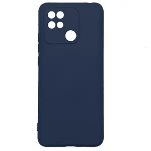 Силиконовый чехол Evelatus для Xiaomi Redmi 10C, Soft-Touch TPU, синий
