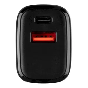 Power adapter Tactical 57983107234 Dual 20W — black