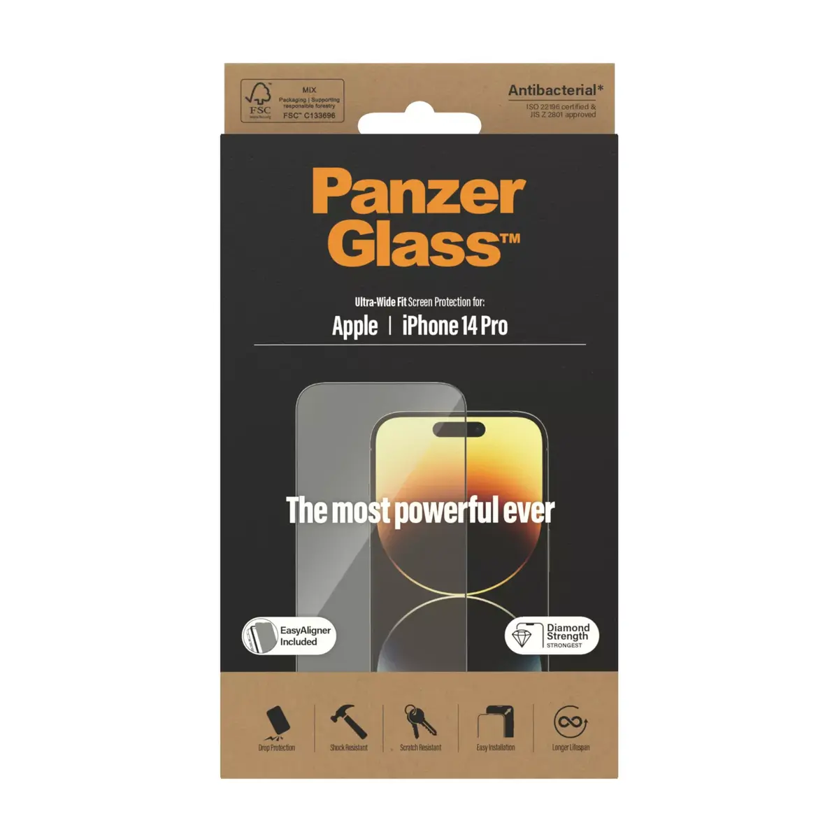 Aizsargstikls PanzerGlass Apple iPhone 14 Pro Photo 3