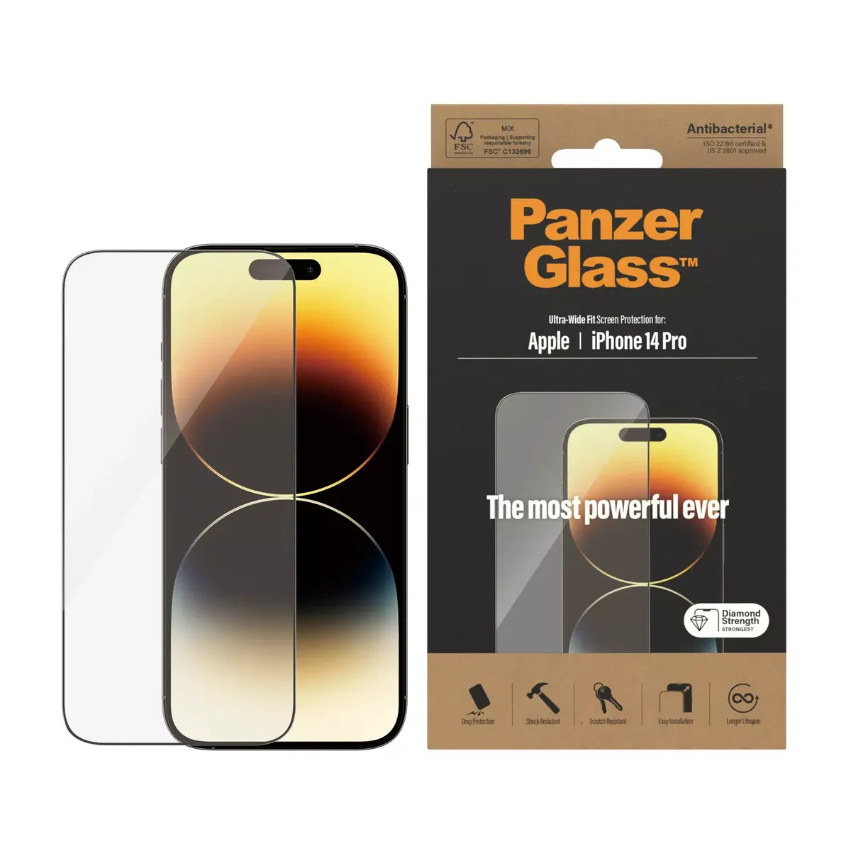 Ekrāna aizsargs PanzerGlass Apple iPhone 14 Pro Photo 2