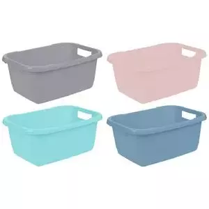 Laundry tub keeeper aenna width 550 mm nordic-grey with two handles