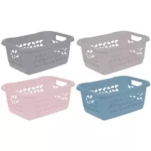 Laundry basket keeeper Jost 550 mm, 32 L, Nordic Blue