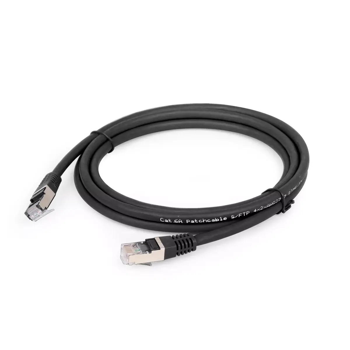 Networking Cable Gembird PP6A-LSZHCU-BK-5M Photo 3