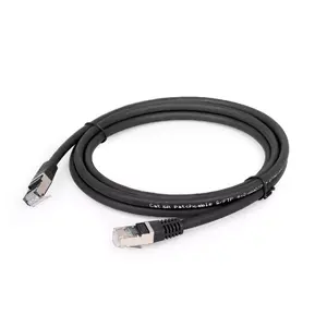 Сетевой кабель Gembird PP6A-LSZHCU-BK-3M Черный Cat6a S/FTP (S-STP) 3м
