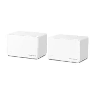 Mercusys Halo H80X(2-pack) Двухдиапазонный (2,4Ггц/5Ггц) Wi-Fi 6 (802.11ax) Белый 3 Внутренний