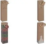 Gift wrap bag Sigel GT051 Brown 100x80x350 mm