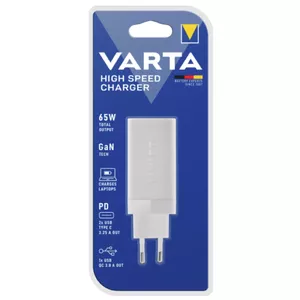 Charger Varta High Speed Charger 65 W Blister Indoor AC Universal USB-C Fast Charging