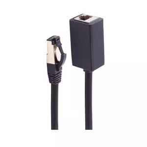 Сетевой кабель ShiverPeaks BS08-44025 1м Cat8.1 F/FTP Черный