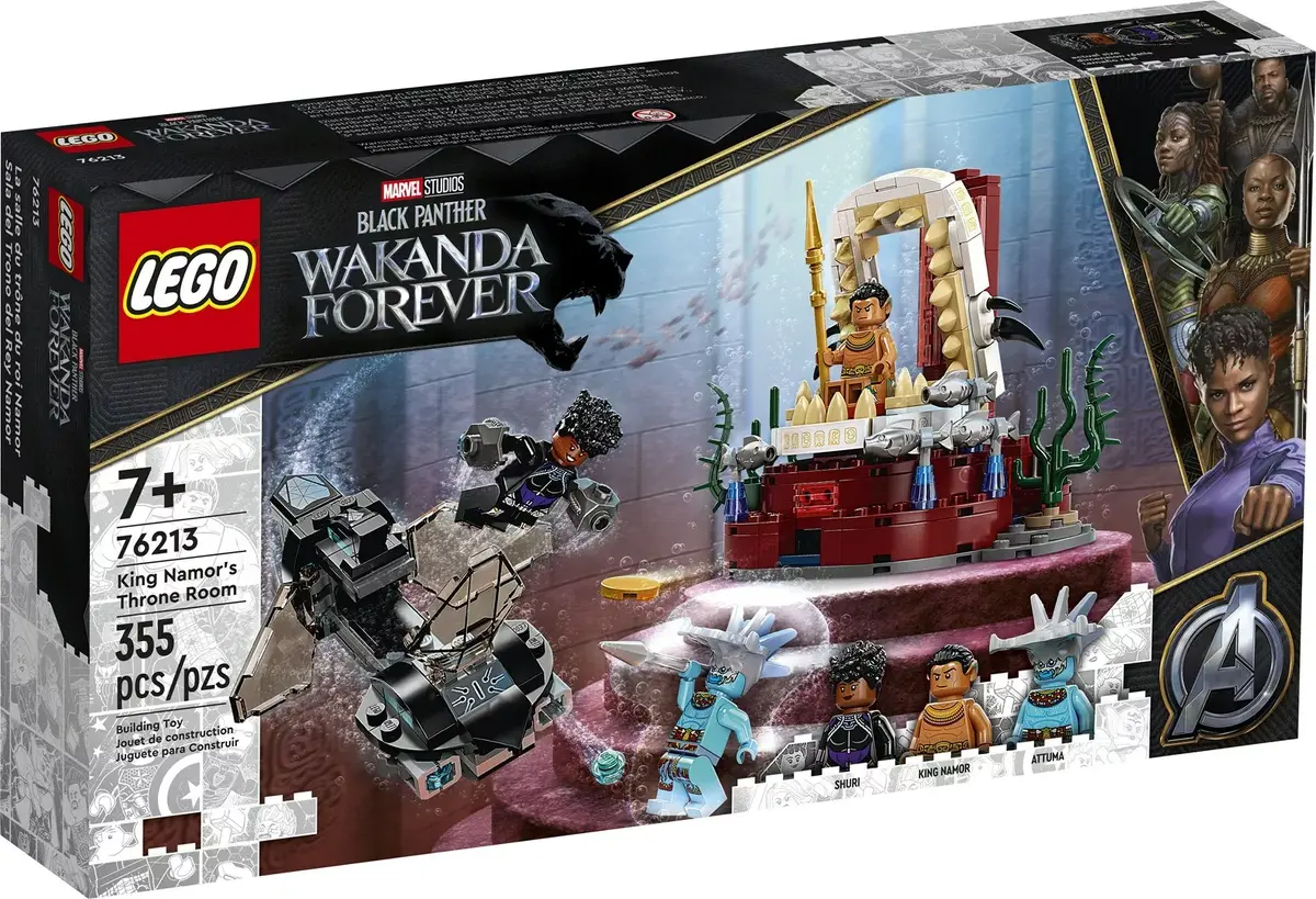 LEGO Super Heroes King Namor's Throne Room 76213 Photo 1